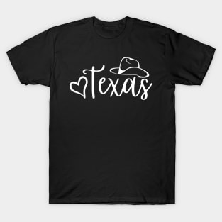 Love Texas with Hat T-Shirt